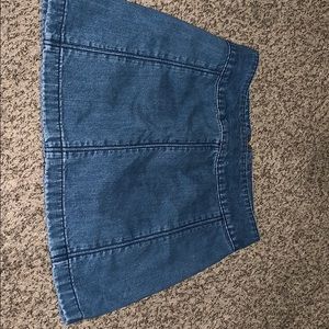 Modern Femme Mini Denim Skirt
